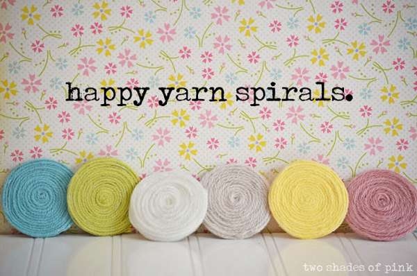 Yarn decorations