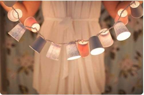 DIY Paper Cup Lights DIY Paper Cup Lights