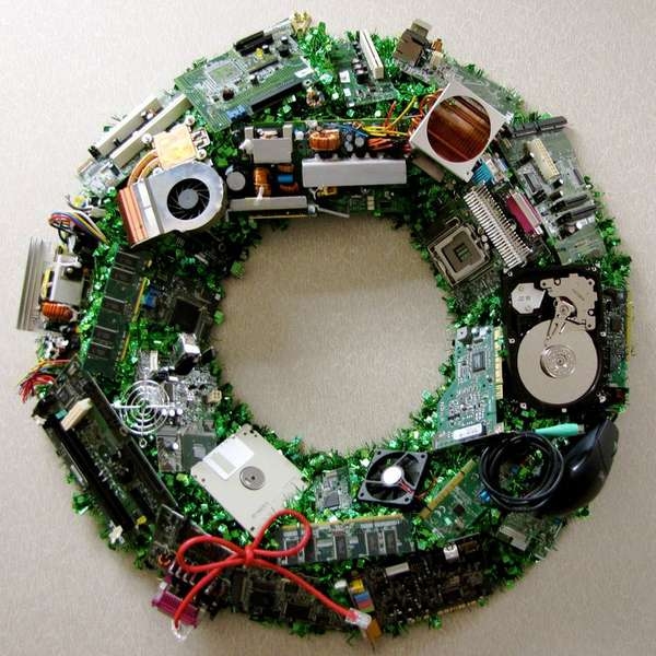 Techie christmas decor Techie christmas decor