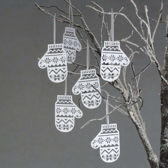 Accessory snowflake mittens Accessory snowflake mittens