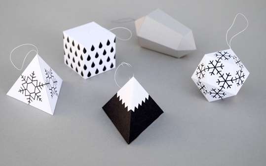 DIY Origami Ornaments