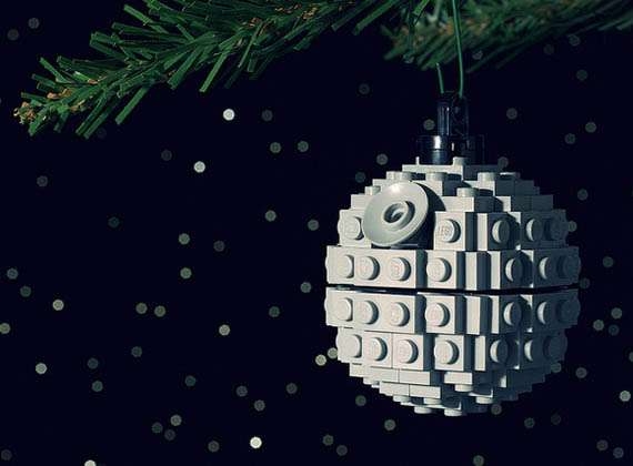 Lego Death Star Ornament