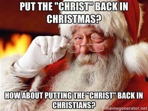 Christ Back In Christmas