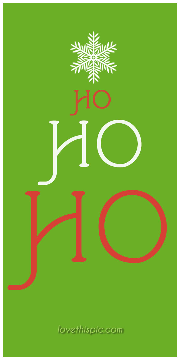 Ho ho ho 