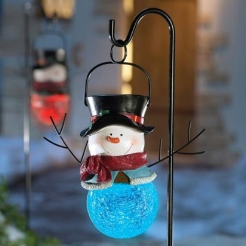 Pathway snowman