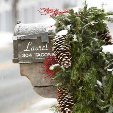 Mailbox decor