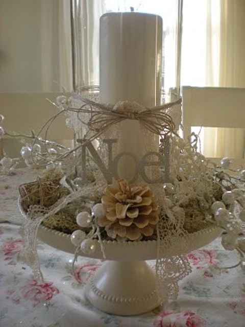 Candle centerpiece Candle centerpiece