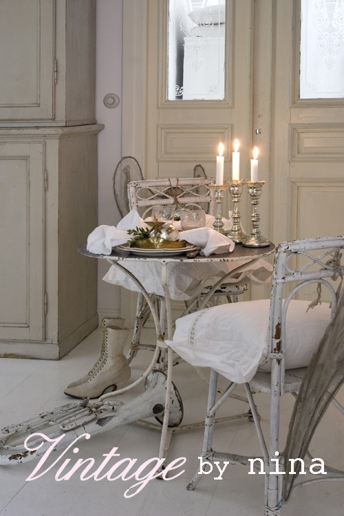 Vintage table setting