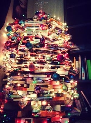 Book christmas tree Book christmas tree
