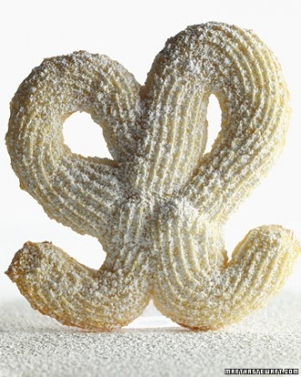 Cream cheese lemon bows