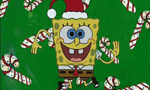 Spongebob christmas patterns