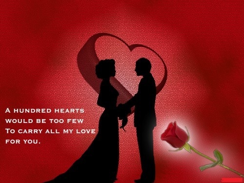 A hundred hearts