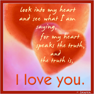 I love you I love you