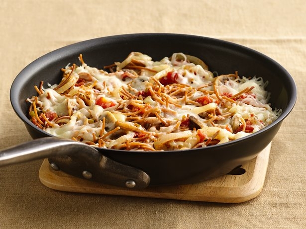 Cheesy mexican mushroom skillet