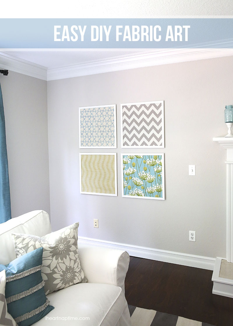 DIY fabric art