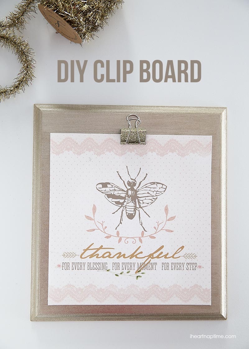 DIY clip board DIY clip board