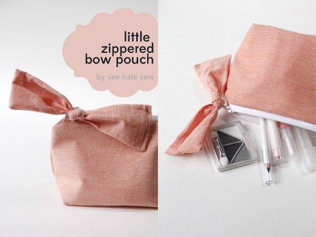 Zippered pouch 