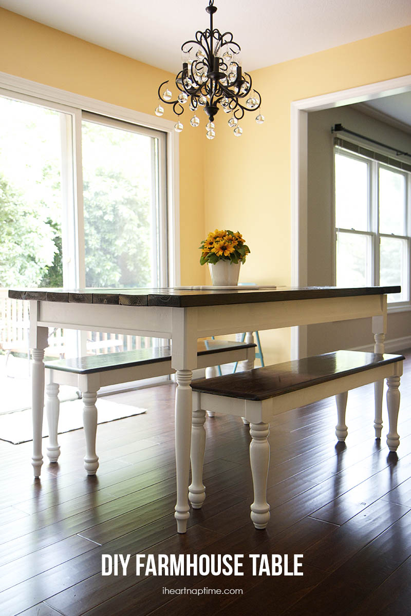 DIY farmhouse table