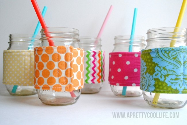 Mason jar cozies Mason jar cozies