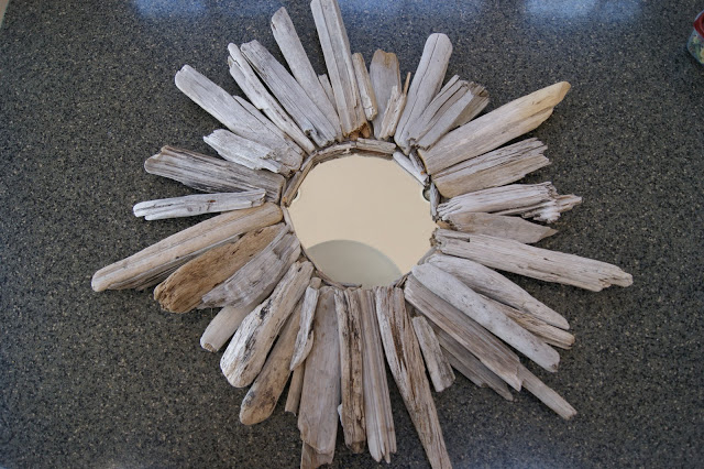 Driftwood mirror