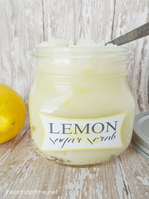 Lemon sugar scrub Lemon sugar scrub