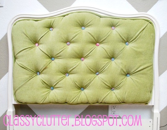 Tufted headboard Tufted headboard