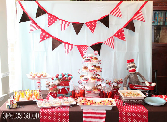 Sock monkey party