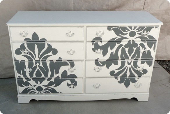Damask dresser Damask dresser