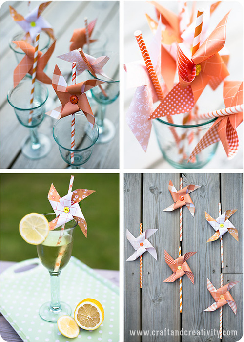 Pinwheel straws Pinwheel straws