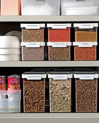 Pet food storage Pet food storage