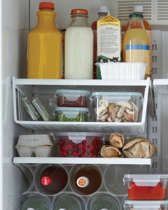 Hanging fridge storage