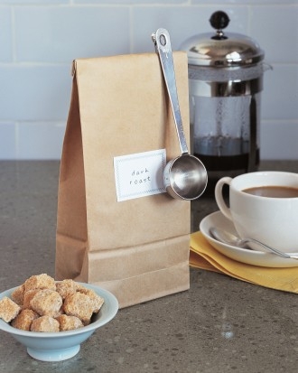 Clip on coffee spoon