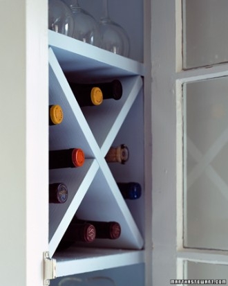 Compact wine rack Compact wine rack