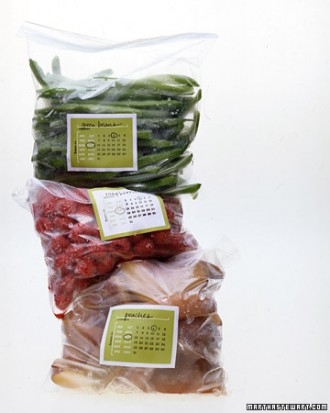Freezer labels Freezer labels