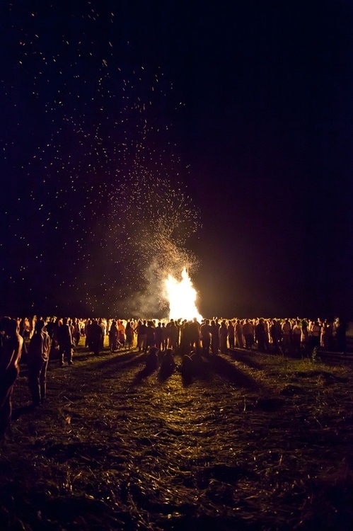 Bonfire into the morning