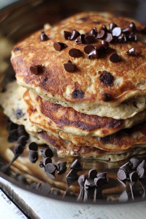 chocolate chip pancakes chocolate chip pancakes