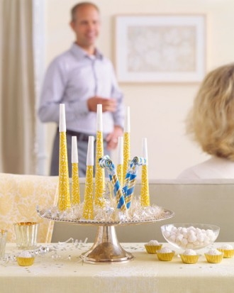 Noisemaker centerpiece Noisemaker centerpiece