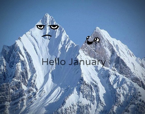 Hello january Hello january