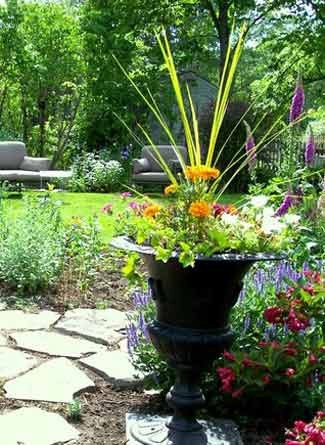 Perfect garden path