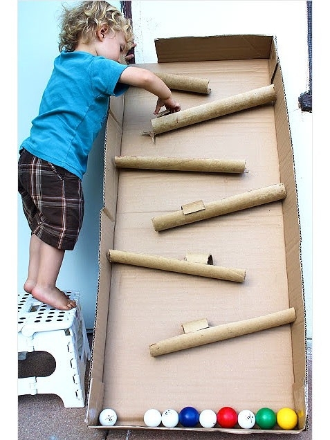 Ball drop maze Ball drop maze