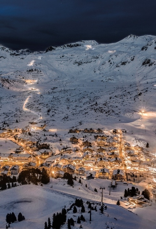 Mountain village