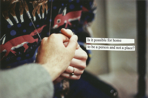 Home is a person Home is a person