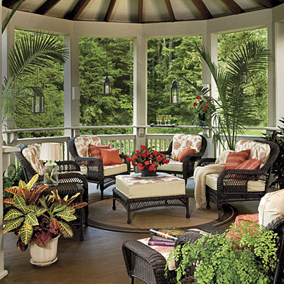 Appalachian Round porch