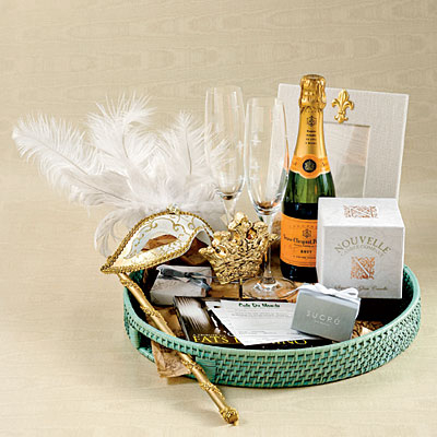 New Orleans Inspired Welcome Basket New Orleans Inspired Welcome Basket