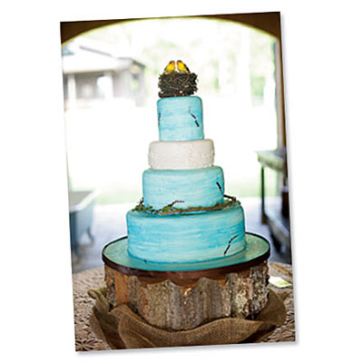 Farm style wedding cake Farm style wedding cake