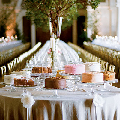 Elegant wedding cakes
