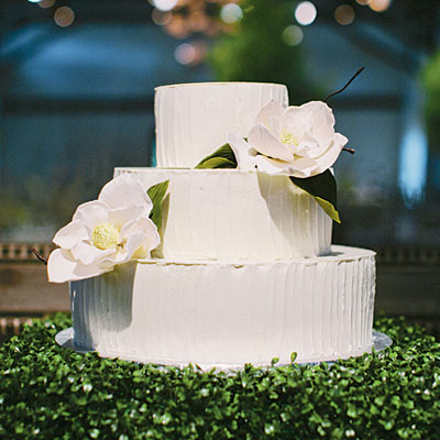 Magnolia wedding cake Magnolia wedding cake