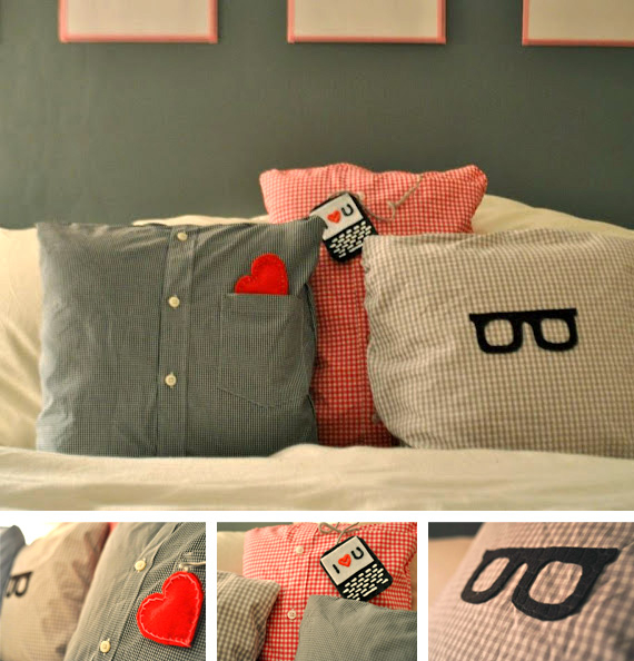 Shirts pillows Shirts pillows