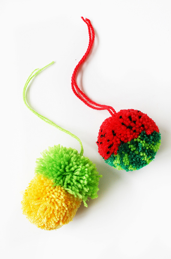 Tutti frutti pompoms Tutti frutti pompoms