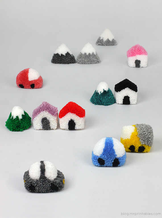 Pompom cute set Pompom cute set